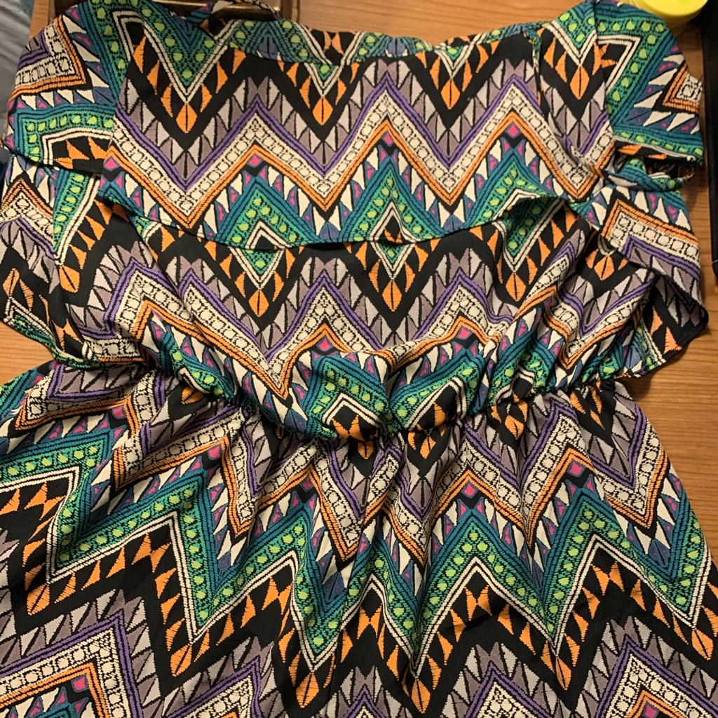 Strap Aztec Rumper